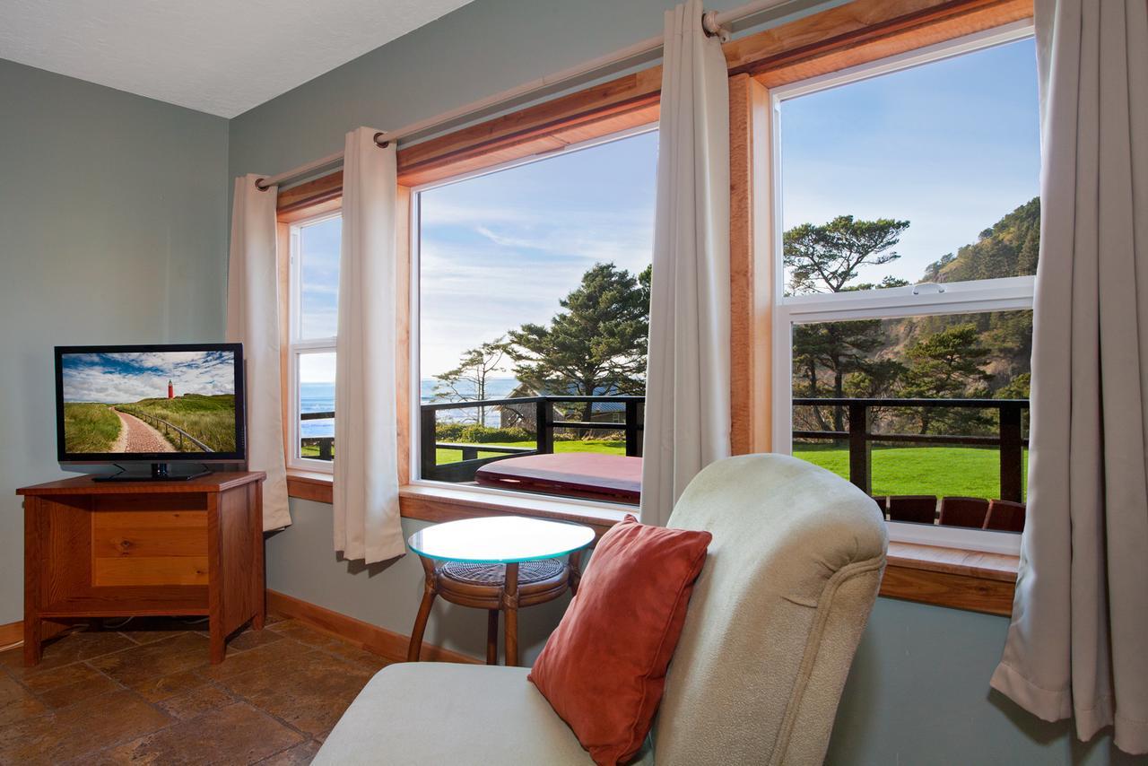Agate Beach Motel Torre di Torre di Newport Esterno foto